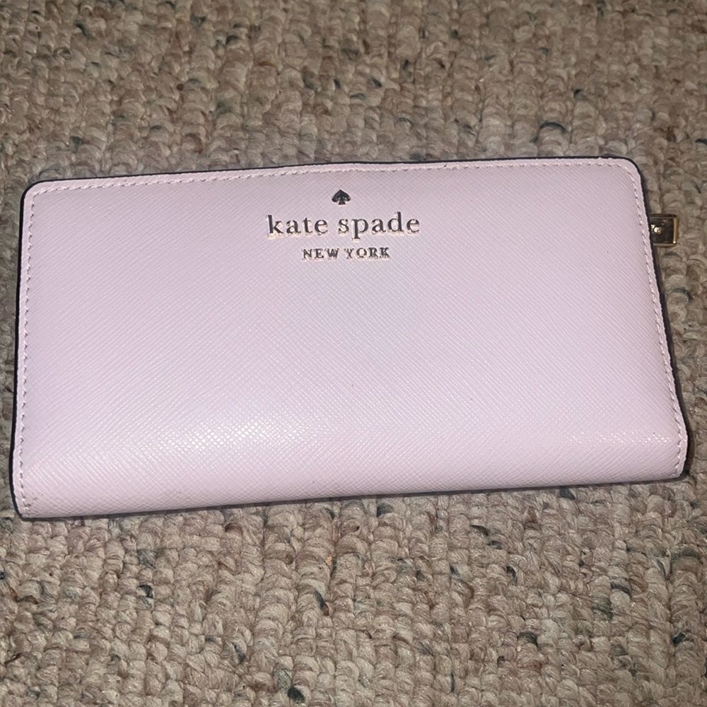 Lilac moon slim wallet Kate spade